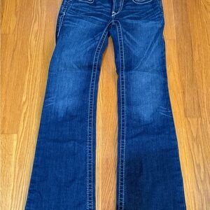 Ariat Blue Flare Wide Leg Jeans